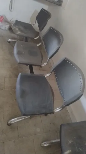 Cadeiras para Comércio (Longarina com 3 lugares)