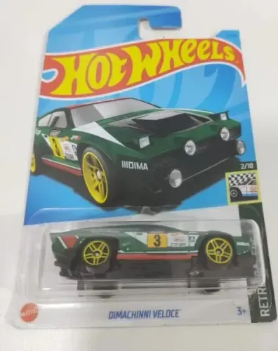 Miniatura Hot Wheels Dimachinni Veloce 1/64 (lacrado) Verde