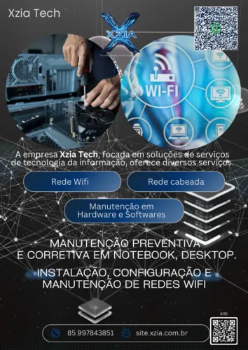 Assistência Técnica Em Notebook, desktop. configuração e Manutenção de Redes Wifi