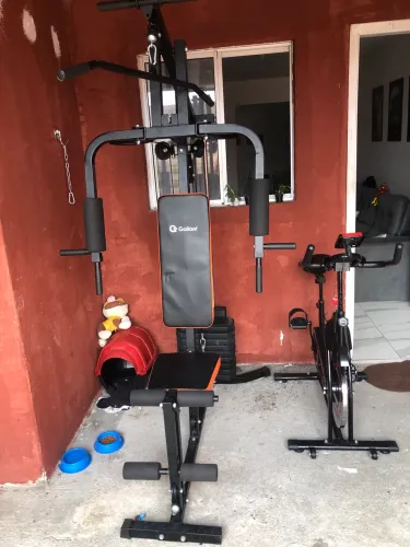 Máquina de estação + bicicleta ergométrica 