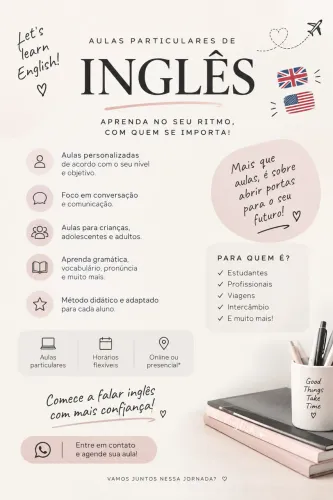 Aprenda inglês!