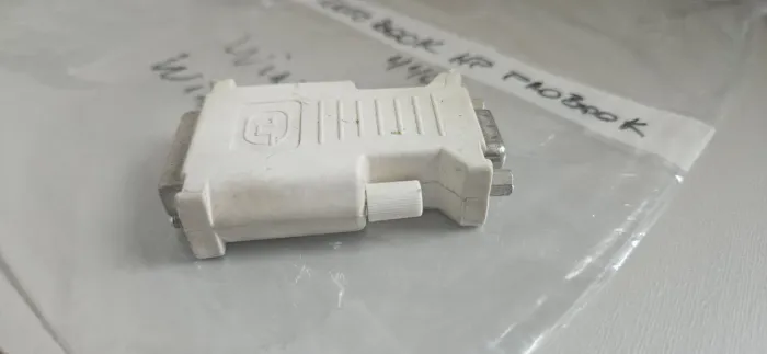 adaptador de vídeo DVI-A macho para VGA fêmea