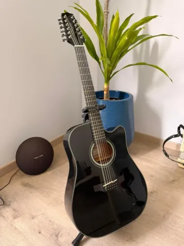 VIOLÃO TAKAMINE GD30CE-12 BLK