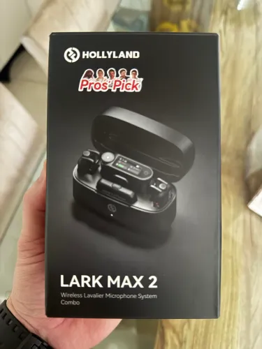 Microfone hollyland Lark Max 2 novo.