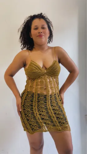 Peças em crochê