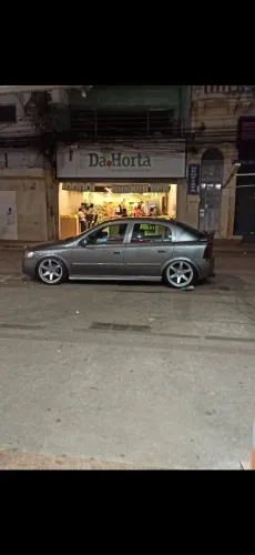 Amortecedores dianteiros rebaixados Astra e Vectra