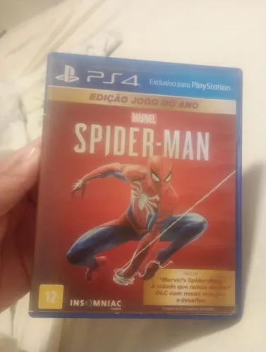 Jogo homem aranha ps4
