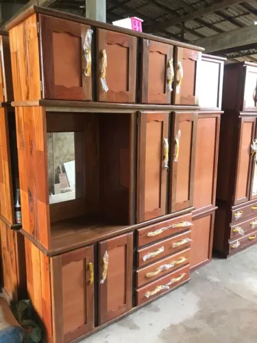 Guarda roupa de casal 4 portas com penteadeira frete grátis 