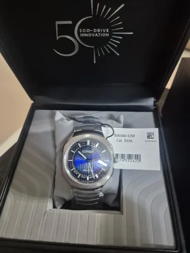 Relógio Citizen Eco-Drive Super Titanium PHOTON BJ6560-53W Edição limitada 