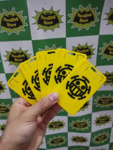 Holder Porta Cartão Trafalgar Law One Piece - NerdDog Store