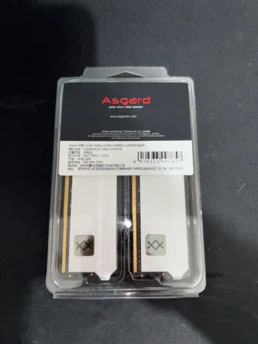 Memória Ram 32GB (2x16GB) 3200mhz Ddr4 Cl18 Asgard Freyr T3 Prata
