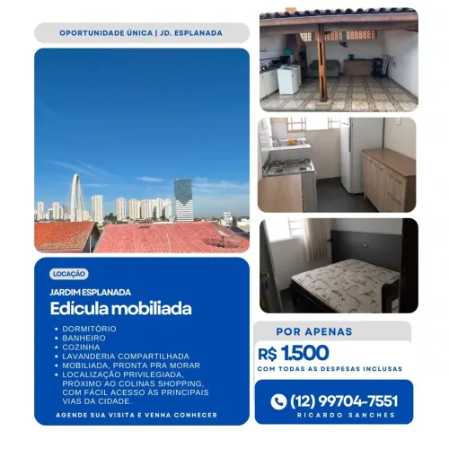 EDÍCULA/KITNET