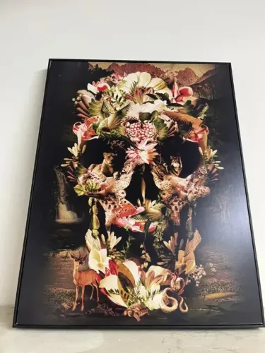 Quadro Decorativa Caveira