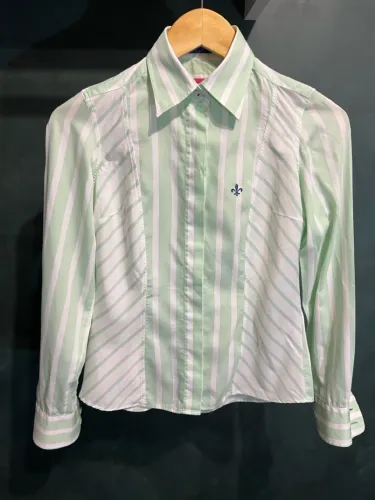 Camisa Dudalina listrada tamanho 34