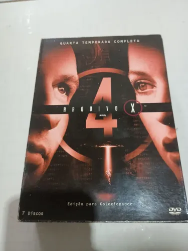 Dvd arquivo x quarta temporada
