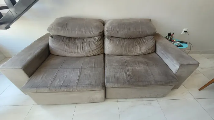 Sofá 4 lugares retrátil