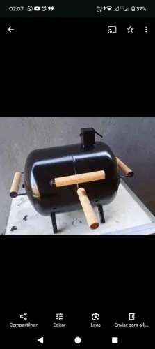 Churrasqueira no bafo