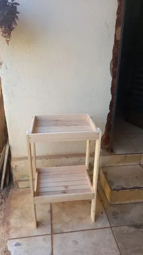 Fruteira de madeira