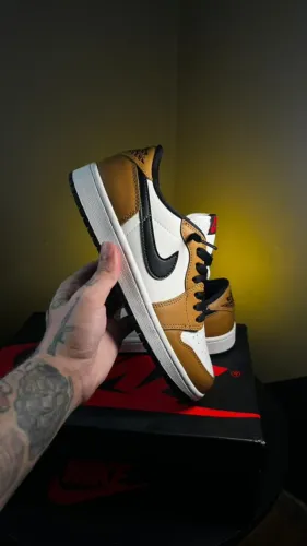 Jordan 1 Low Bege/Preto 39 BR