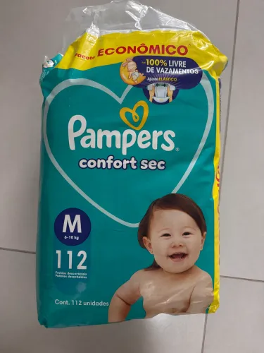 Fralda Pampers M 112 un