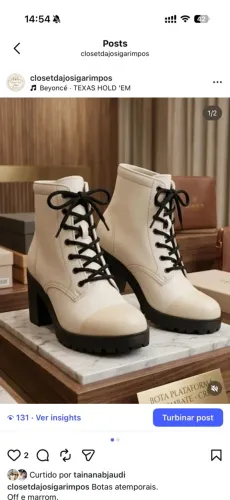 Coturno off-white