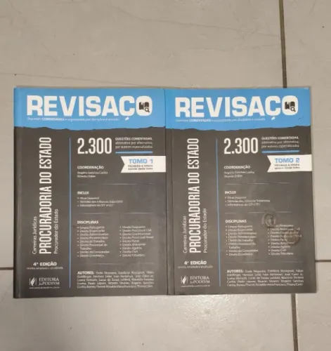 Livro Revisaço Procuradoria do Estado