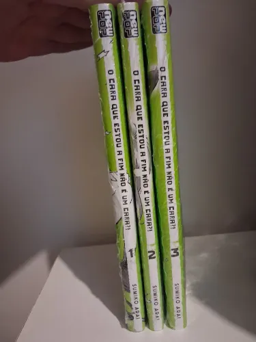 Mangá O cara que estou a fim não é um cara!? Volumes 1, 2 e 3 novos e lacrados