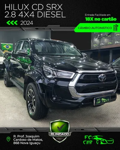 Toyota Hilux CD SRX Plus 4X4 2.8 TDI Die. Aut. 2024