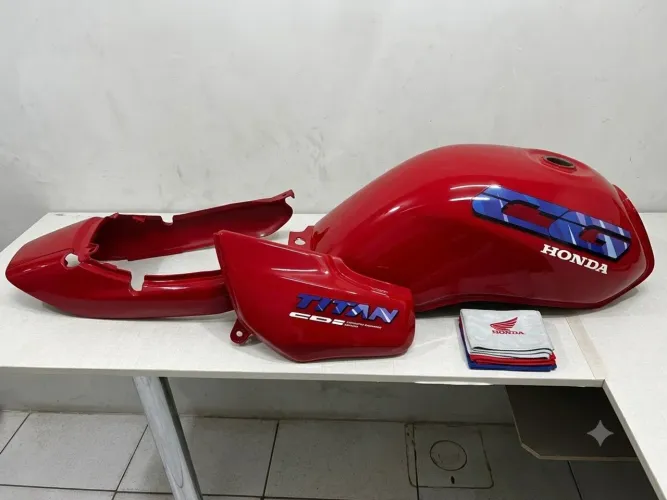 CG Titan 125 1995 Tanque 95 Kit carenagens completo laterais