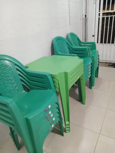 jogos de mesas de plastico completo ( vendo separado tbm )