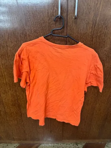 camiseta feminina laranja xxl