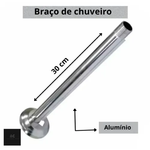 Cano para chuveiro 40cm 