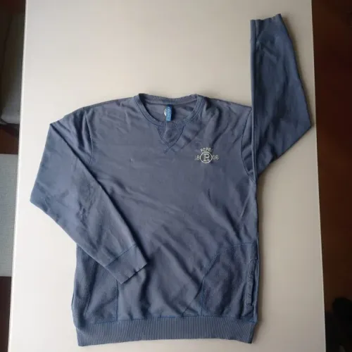 moletom vintage antigo masculino careca - g - pepsi original - azul