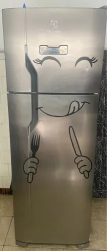 Geladeira inox frost free