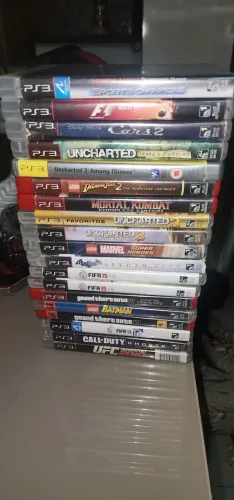 JOGOS PS3 ORIGINAIS A 40 REAIS CADA