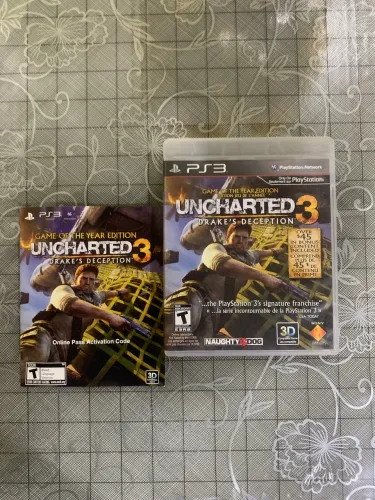 Jogo Original Playstation 3 Uncharted 3 Drake?s Deception (ENVIO OLXPAY)