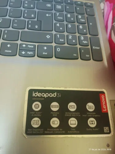 Notebook Lenovo Ideapad 3i
