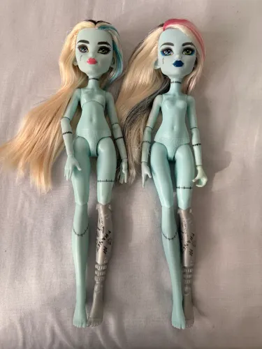 Sucata Monster High Frankie G3 - cabelos em saran