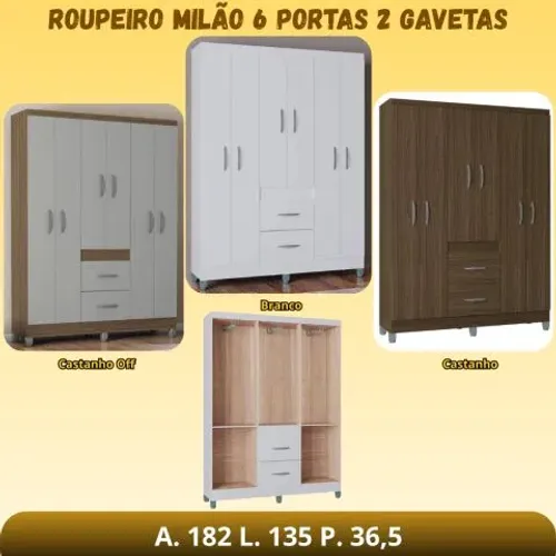 ROUPEIRO MILAO C/PE 6P2G