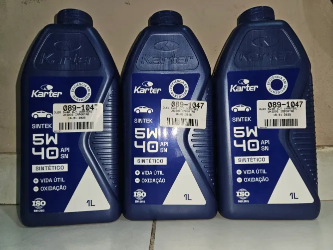 Oleo 5w40 marca karter, 3 litros 