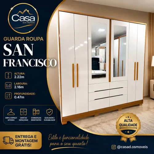 Guarda roupa San Francisco