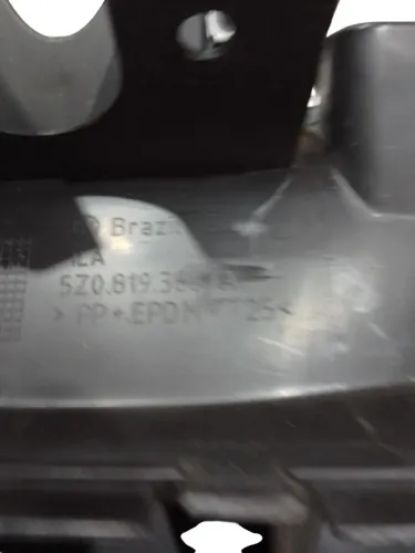 Duto Entrada Ar Painel Volkswagen Fox 2004 A 2011 Original