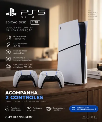 Console Sony Playstation 5 Edição Slim 