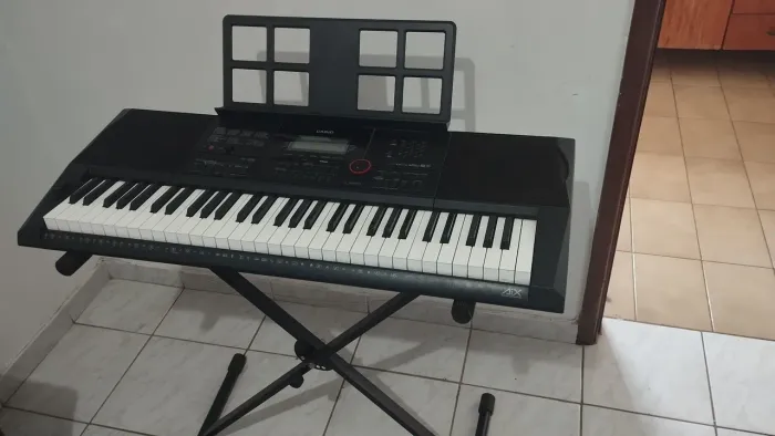 Teclado Cássio CTX-3000 C/ Capa e Suporte