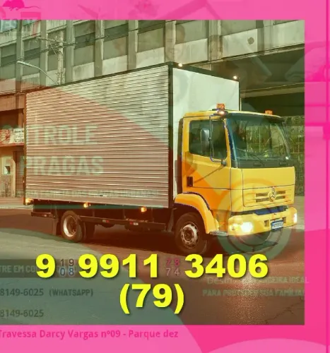 Frete de mudanças! Ligue agora: 79~9@9911*3406 - Gilvan à disposição!