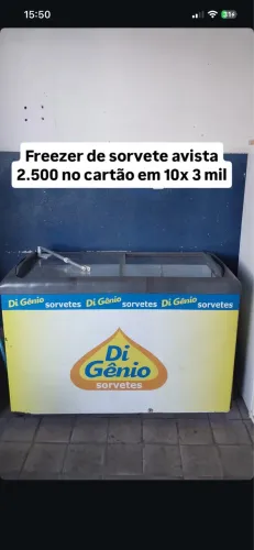Freezer de sorvete 