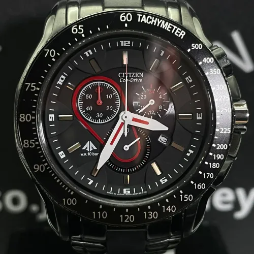 RELÓGIO CITIZEN ECO-DRIVE AT0719-55E BLACK