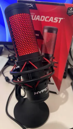 Microfone HyperX QuadCast