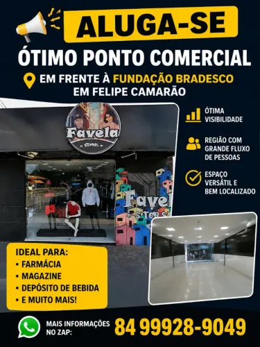 Ponto Comercial em Felipe Camarao