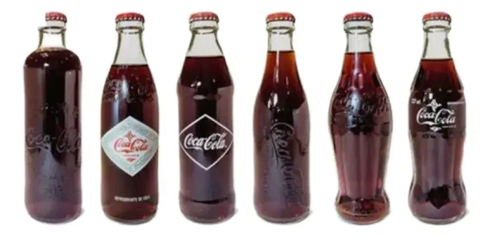 Kit Retro Coca Cola 6 Garrafas Cheias (Usado)